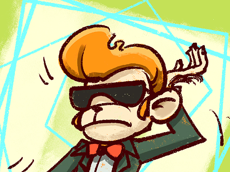 画师繁星2.0第二期第三周 | 猴子插画