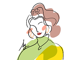 她们