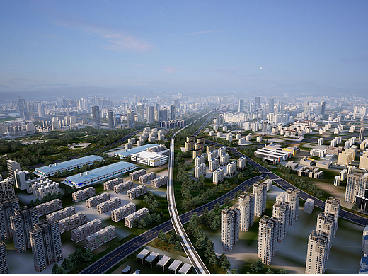 UE5长沙智慧城市场景