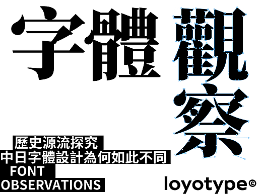 中日字体设计为何如此不同｜历史源流探究