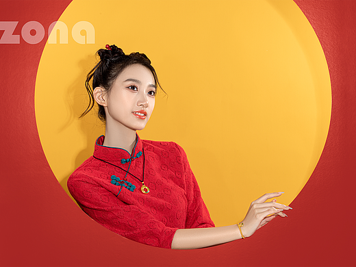 过年拉！上新一组新年气氛的模特图~~1