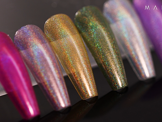 6 colors nail polish