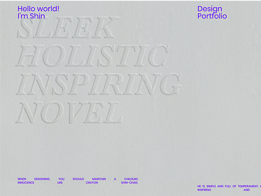 2024作品集 Portfolio | Shin design（个人主页-ZNjc5NTMyNjg=） - 其他平面 - 站酷设计师小新Shin原创素材 - 站酷ZCOOL