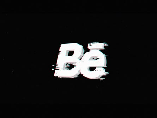 AE模板|简洁动态毛刺失真故障标志LOGO演绎动画开场