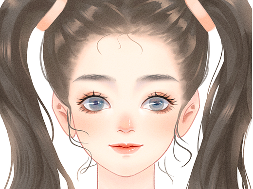 少女頭像5（個(gè)人主頁(yè)-ZNjAyMjAzOTY=） - 創(chuàng)作習(xí)作 - 站酷設(shè)計(jì)師我們仨__原創(chuàng)素材 - 站酷ZCOOL