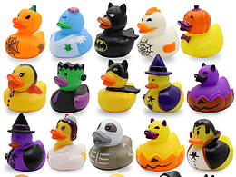 亚马逊万圣节玩具鸭