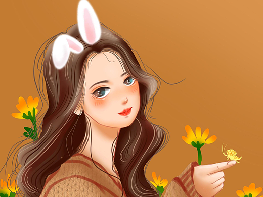 春暖花开spring(个人主页-ZNjM2NDY2NTI=) - 艺术插画 - 站酷设计师骨感范女王原创素材 - 站酷ZCOOL