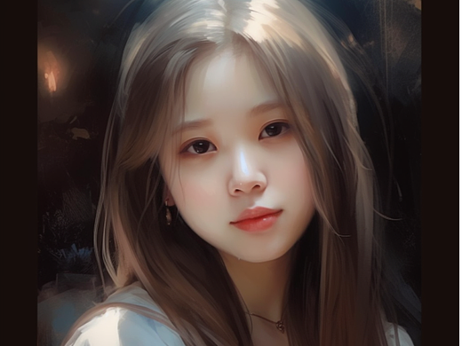 Midjourney生成的头像-两种画风