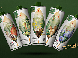 五世同堂-食用油系列包装