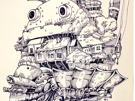 疫情期间的手绘