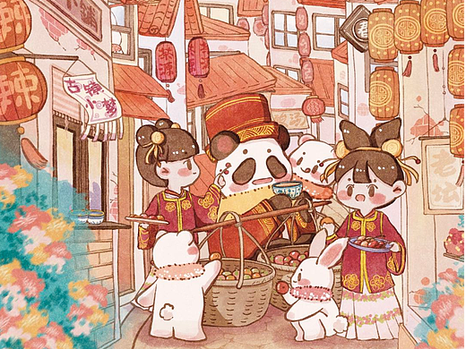 暖暖小镇暖暖摊