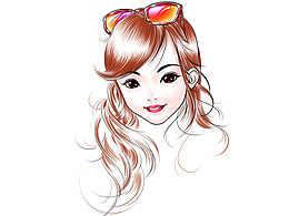 一些美女肖像創(chuàng)作