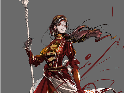 记录下自己学习手绘的过程-同人-爱丽丝疯狂回归