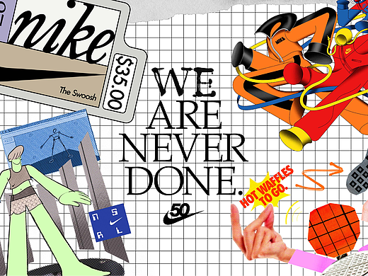 NIKE 50周年活动 - 上海001旗舰店