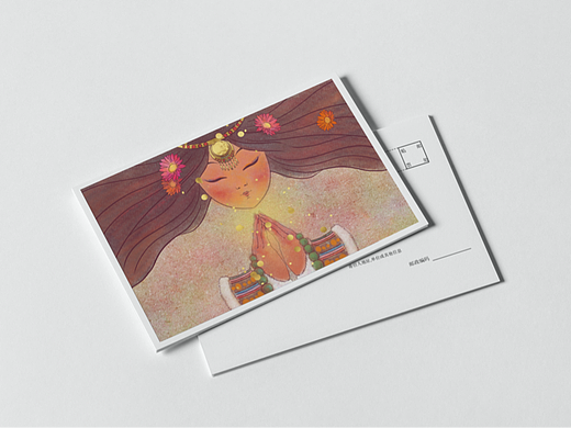 文创插画设计《拉萨两则》
