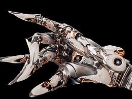 卡夫卡的邀约(blender蒸汽朋克设计)