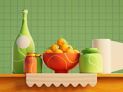 趣味厨房3D动画