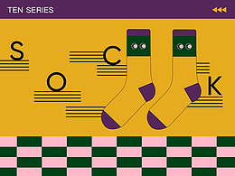 十個系列襪子設(shè)計匯總 - GIF