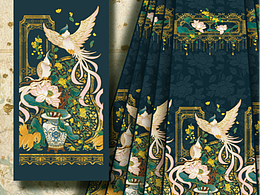 漢服設(shè)計(jì)｜錦鵲棲桂