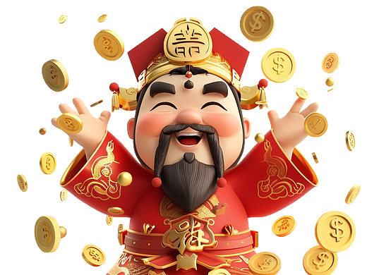 3D卡通财神形象