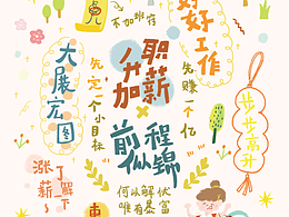 明信片图稿