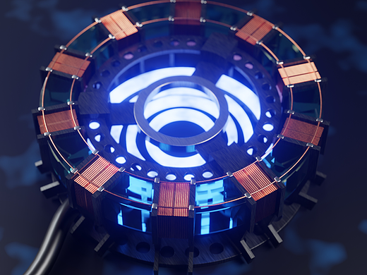 Blender练习-电磁线圈