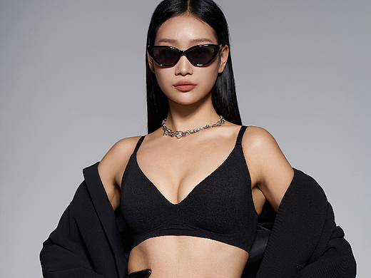 辣妹风 高级感内衣 文胸 吊带 美背 拍摄 