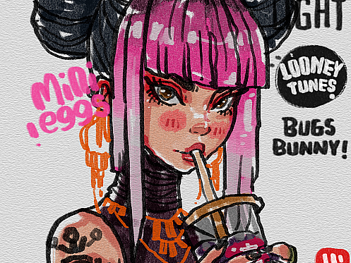 ipad插画也能有细腻入微