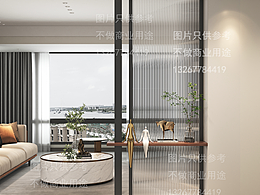 3dmax家装屏风隔断建模与渲染作品效果图（家具家居）