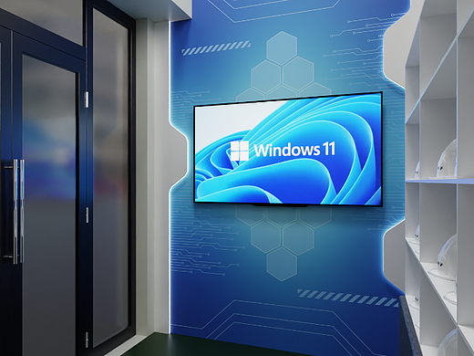 广西贺州桂东电子厂区建设-1#车间参观路线