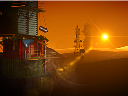 亞利桑那陽光 CG練習(xí)