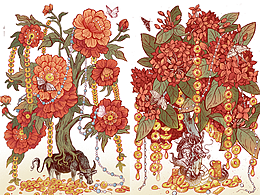 场景插画