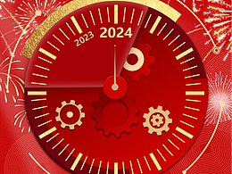 新年倒计时海报