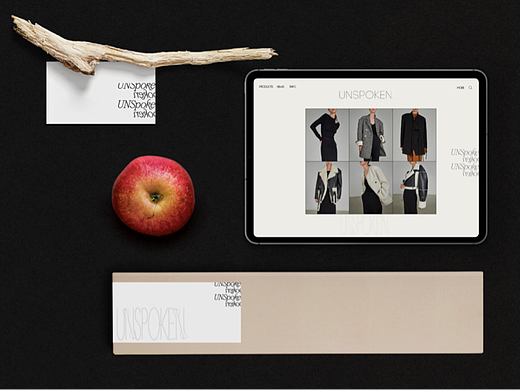 UNSPOKEN  Online Mall Visual