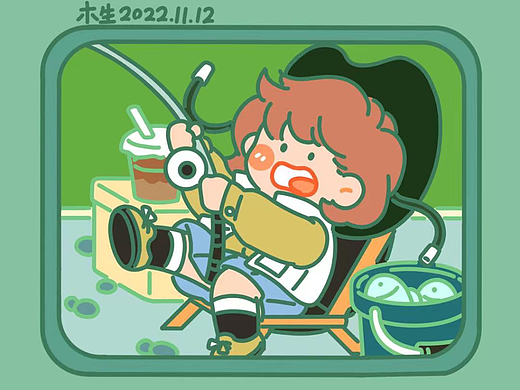 周末我画画了呀
