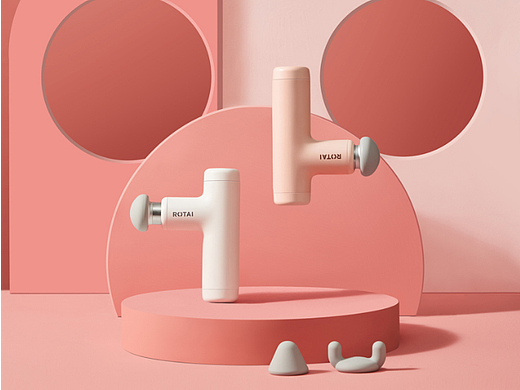 【健身器材摄影】| 荣泰-筋膜枪 × 创左派