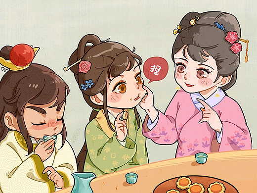 红楼梦系列（下篇）（个人主页-ZNjc2OTUxMzY=） - 短篇/格漫 - 站酷设计师二喵的画铺原创素材 - 站酷ZCOOL