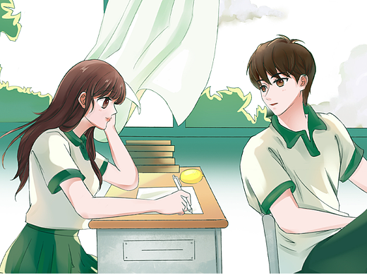 两片柠檬-柠檬饮品插画包装