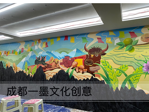 浮雕墙绘 浮雕壁画