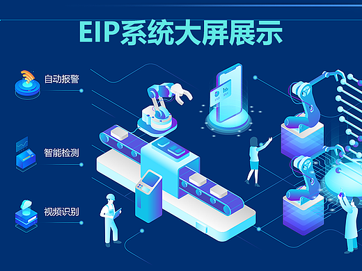 大屏数据可视化展示
