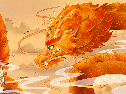 画龙点睛（个人主页-ZNTk4ODUxNDQ=） - 商业插画 - 站酷设计师一碗银河T原创素材 - 站酷ZCOOL