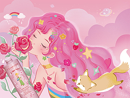 邂逅#粉嫩多巴胺少女#玫瑰少女