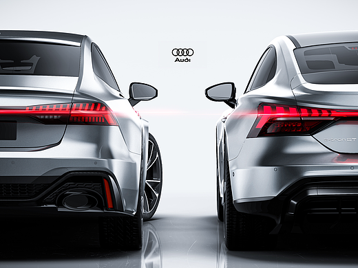 Audi etron GT and  Audi RS7
