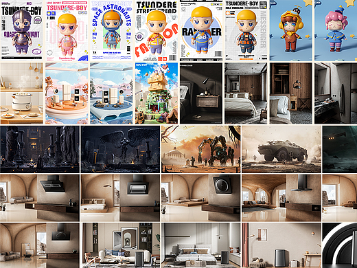 2022上半年视觉渲染合集