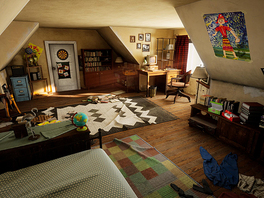 靜態(tài)構(gòu)建室內(nèi)場景（個人主頁-ZNjIyNTc5OTI=） - 場景 - 站酷設(shè)計師云宗易原創(chuàng)素材 - 站酷ZCOOL