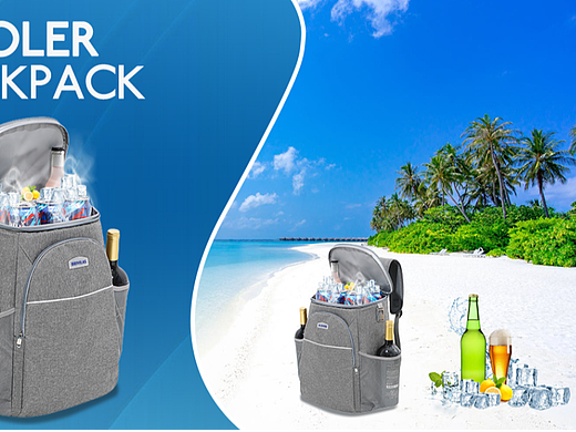 亚马逊A+(野餐收纳包冷藏饭盒)