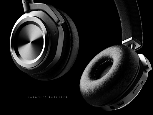 KS产品渲染第二弹~头戴耳机