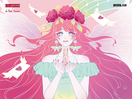 #邂逅#粉嫩多巴胺少女-天使的邂逅