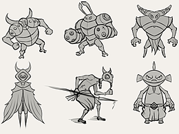 概念线稿练习合集