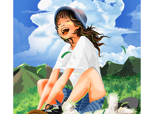 心向阳光花自开